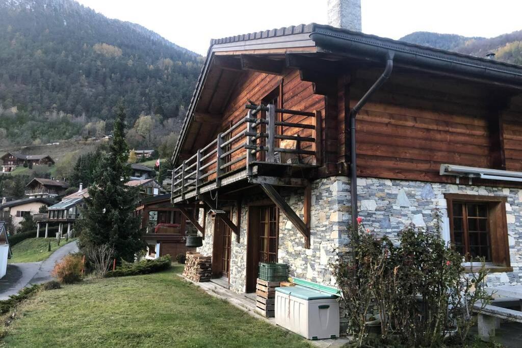 Chalet Edelweiss - Verbier, Mountain Views, Jacuzzi! Volleges Exteriér fotografie