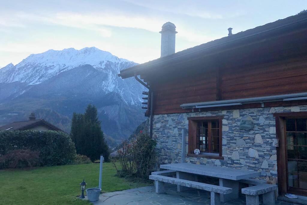 Chalet Edelweiss - Verbier, Mountain Views, Jacuzzi! Volleges Exteriér fotografie